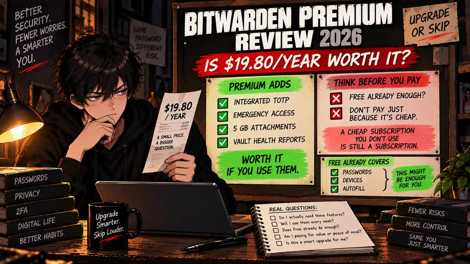 Bitwarden Premium Review 2026 is $19.80 a year worth it