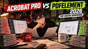 Adobe Acrobat Pro vs PDFelement 2026: Which PDF Editor Should You Choose?